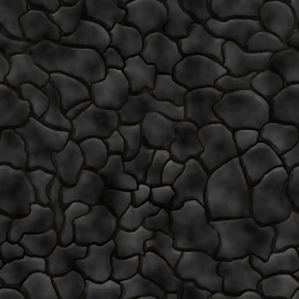 Dark Black Stone Texture