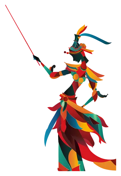 Colorful Abstract Figure