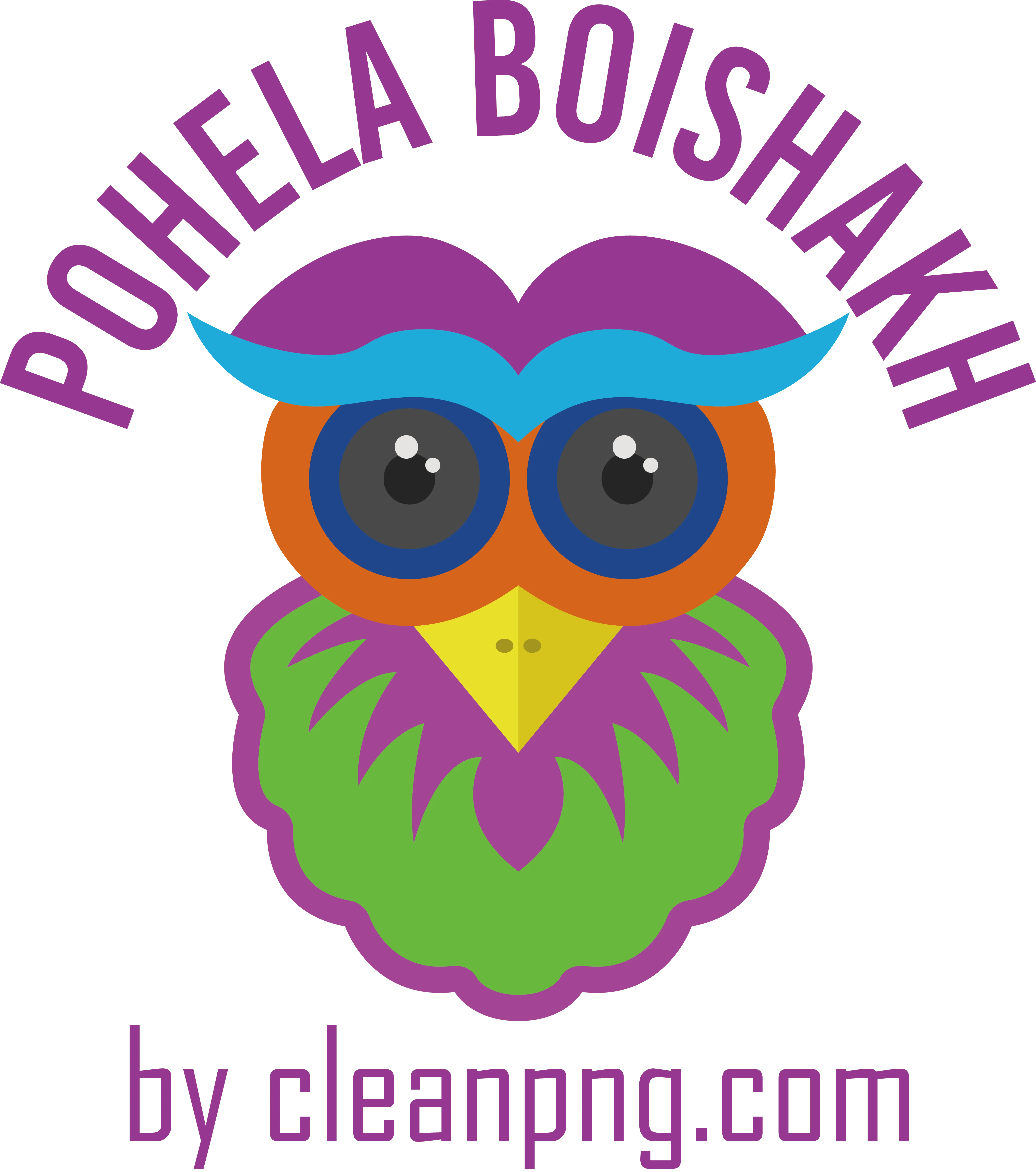 Colorful Pohela Boishakh Festival Logo