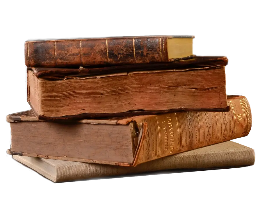 Stack of Antique Books
