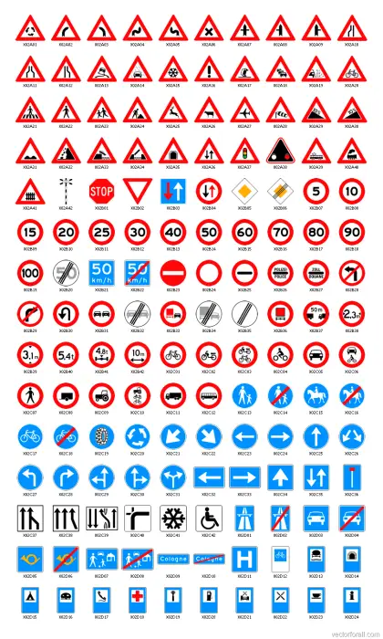 Various Traffic Signs