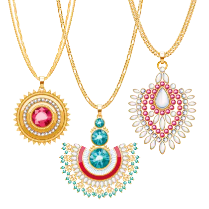 Golden Necklace Collection