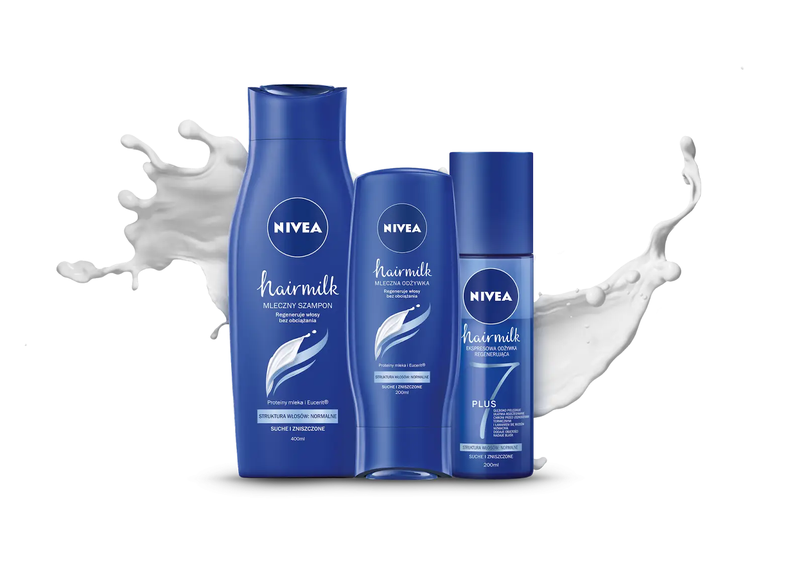 Nivea Hairmilk Skincare Products