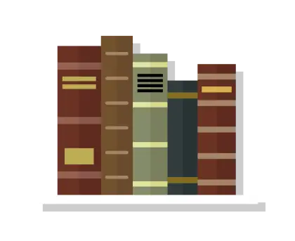 Books on a Shelf