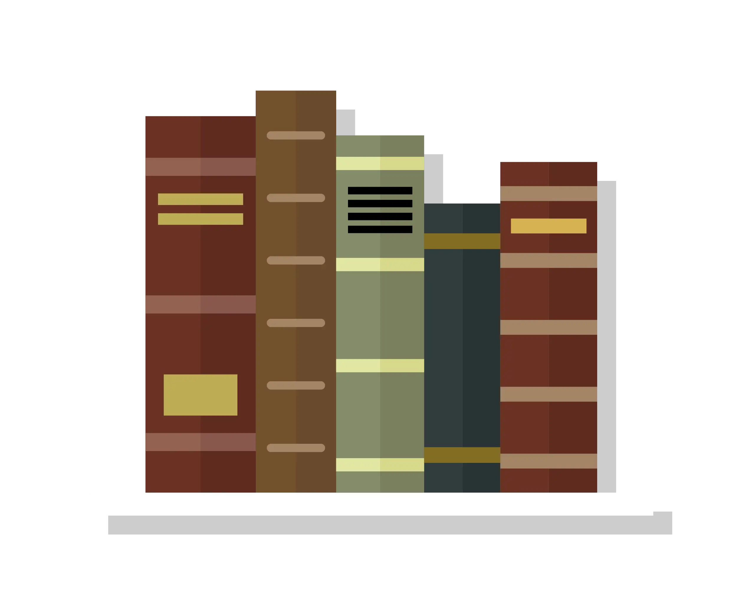 Books on a Shelf