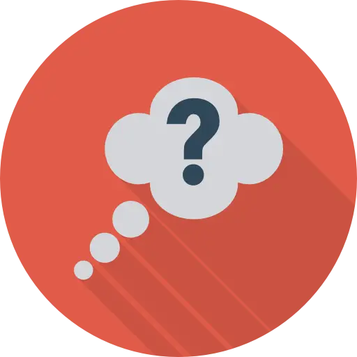 Question Mark in Thought Bubble Icon