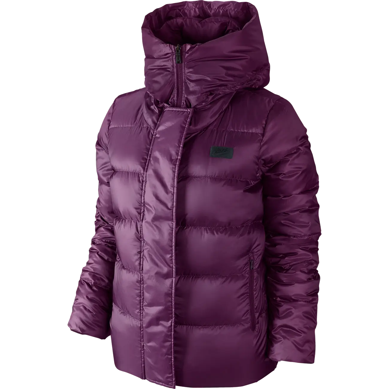 Cozy Purple Puffer Jacket for Winter