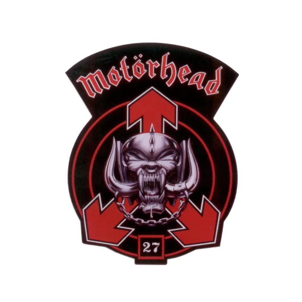 Motörhead Band Logo with Arrows
