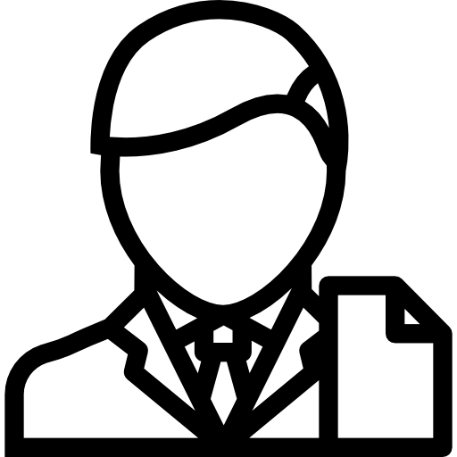 Businessman Icon for Professional Representation