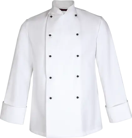 White Chef Coat for Culinary Professionals