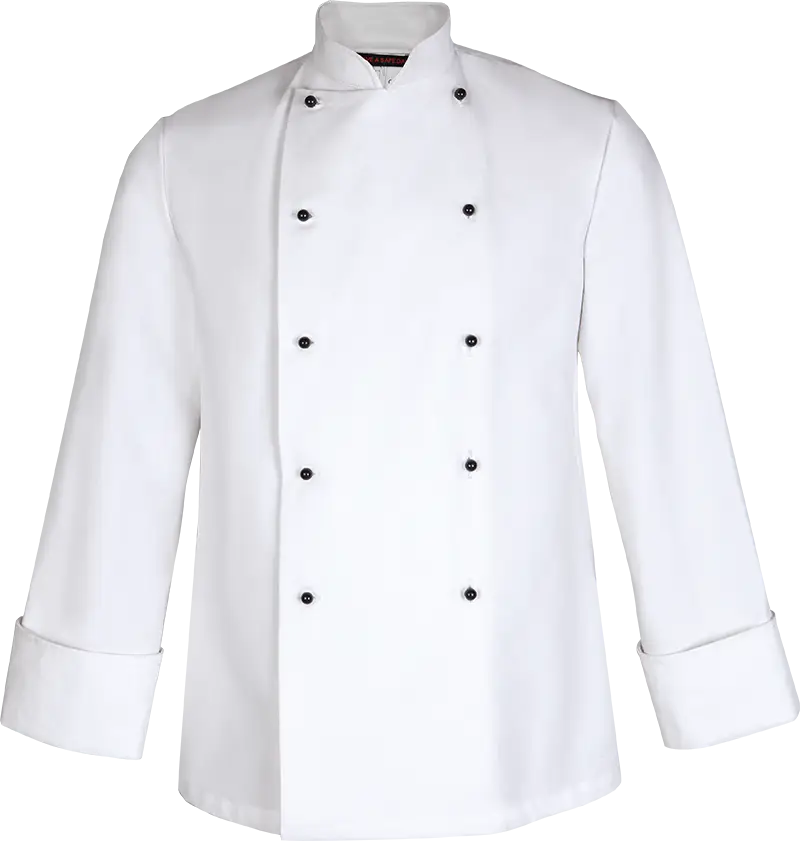 White Chef Coat for Culinary Professionals