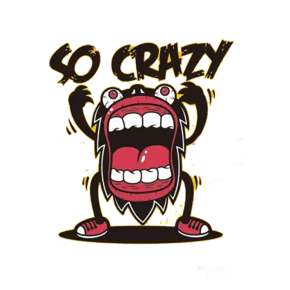 So Crazy Cartoon Character