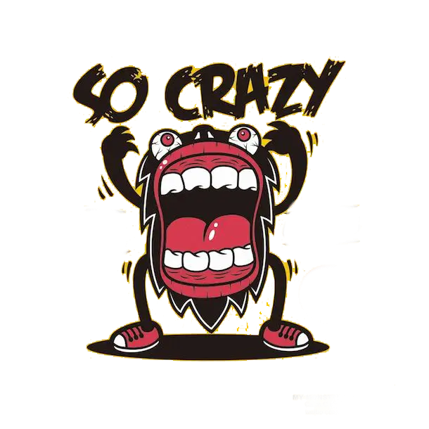 So Crazy Cartoon Character