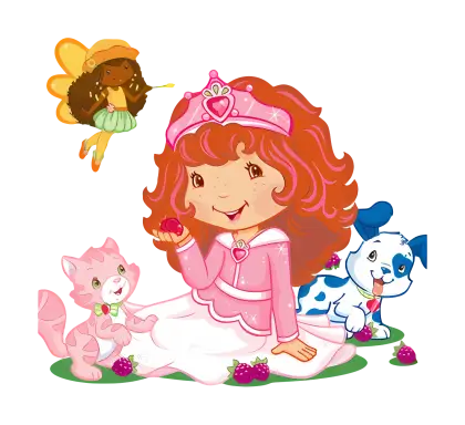 Princess with Fairy and Pets