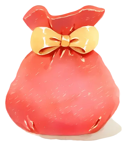 Red Gift Bag with Bow