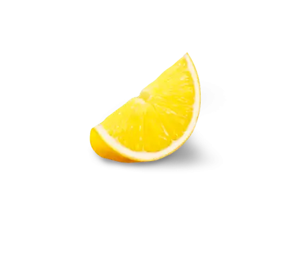 Bright Yellow Lemon Slice for Freshness