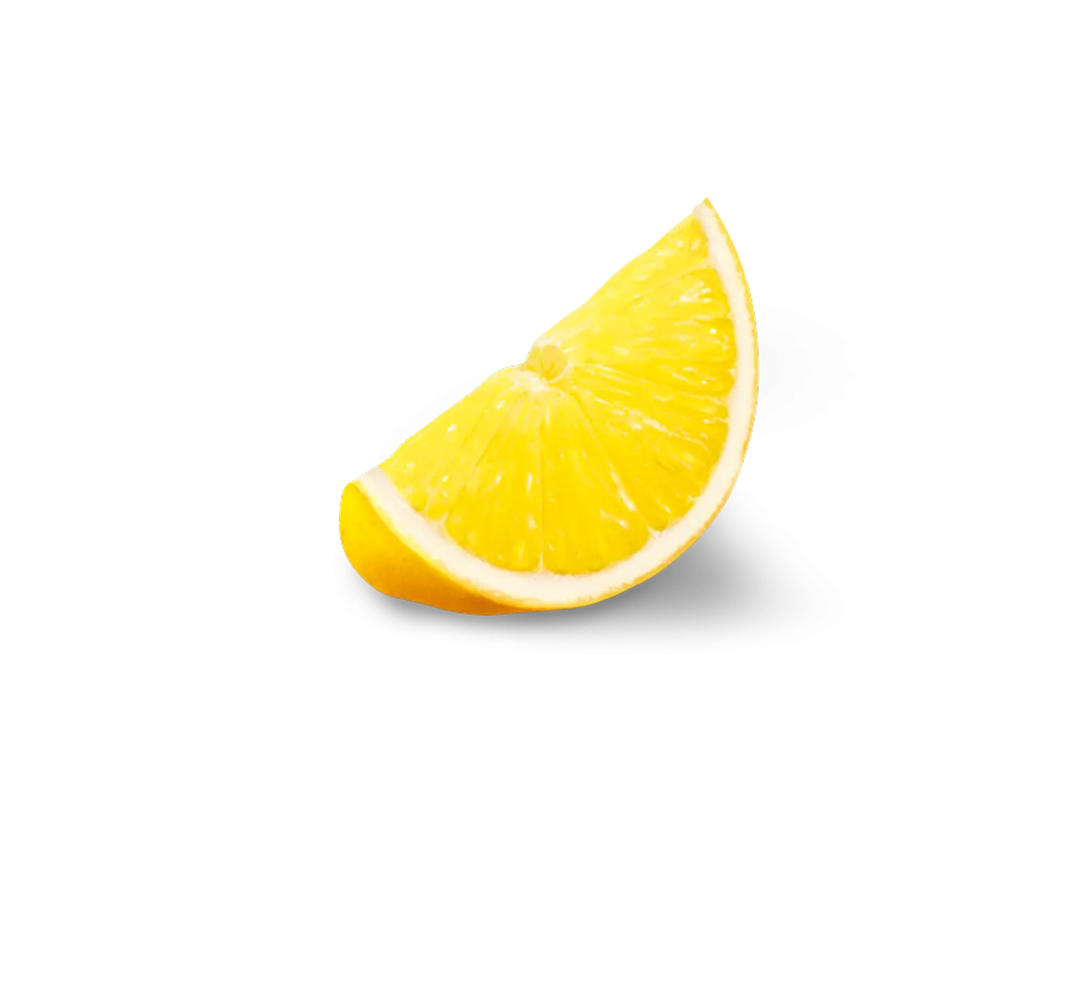 Bright Yellow Lemon Slice for Freshness