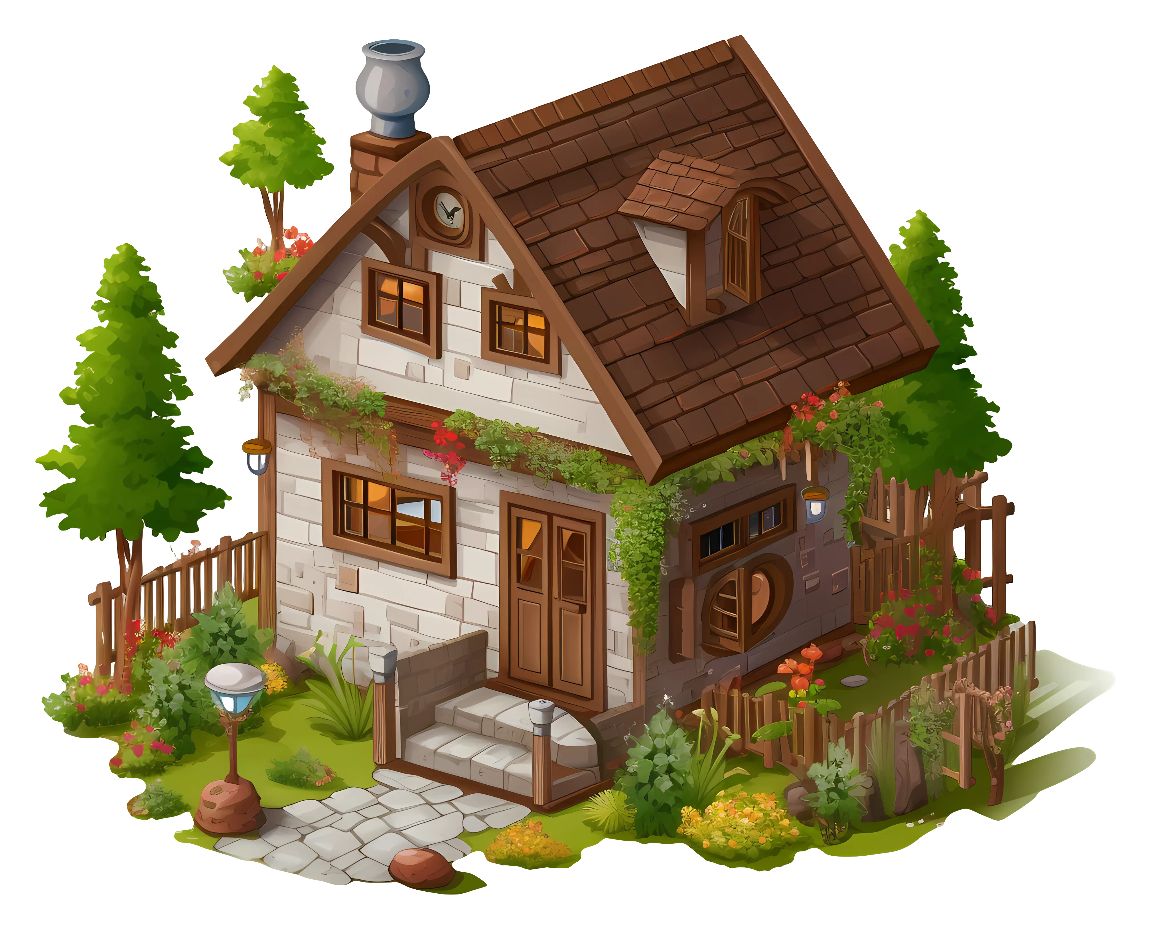 Charming Stone Cottage with Garden Atmosphere