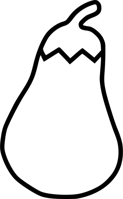 Pear Outline Drawing