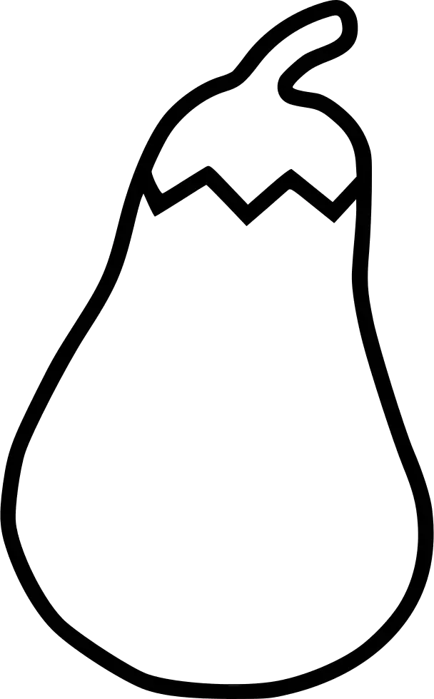 Pear Outline Drawing
