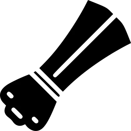 Simple Shaving Brush Icon