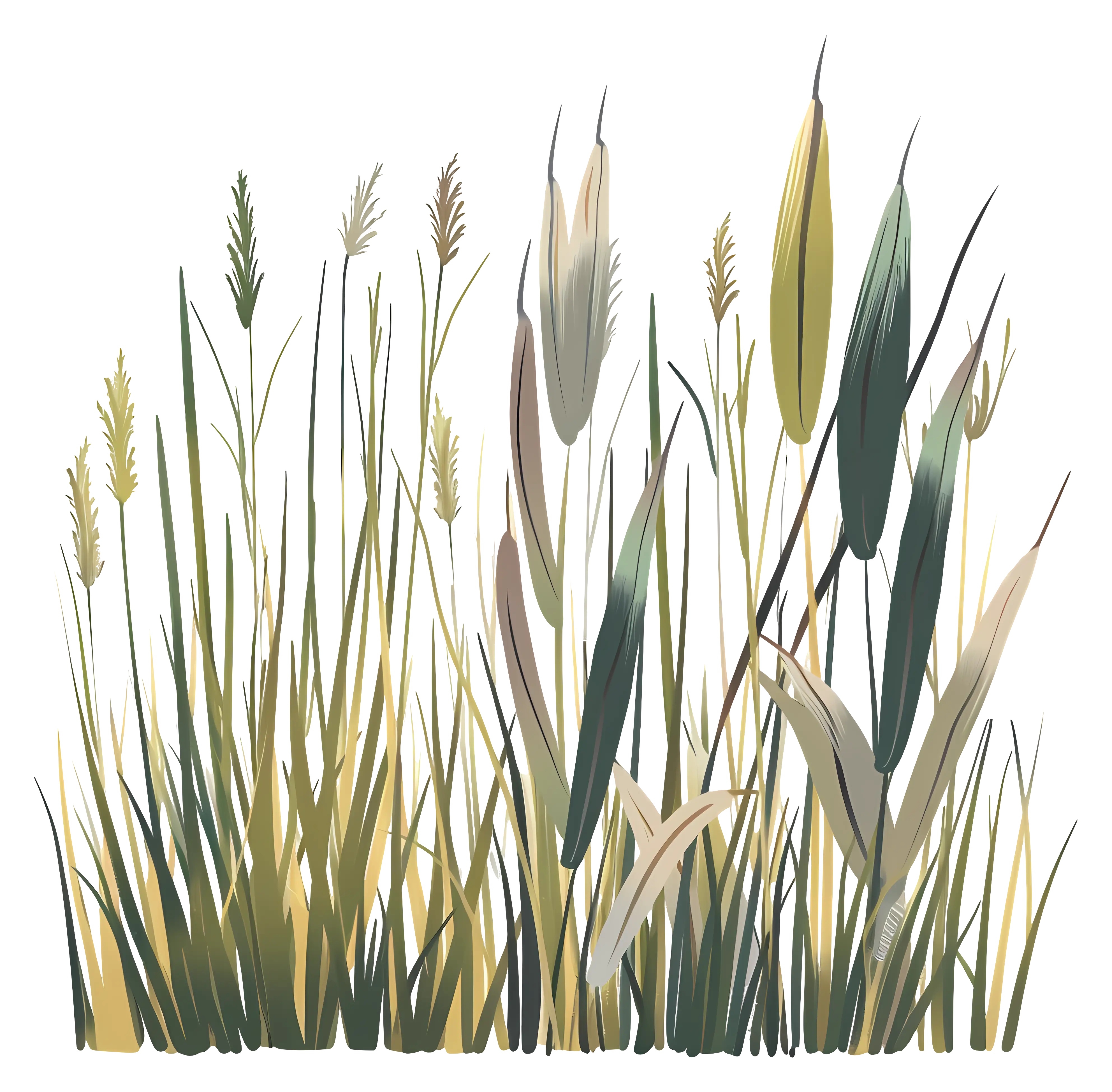 Wild Grass and Plants