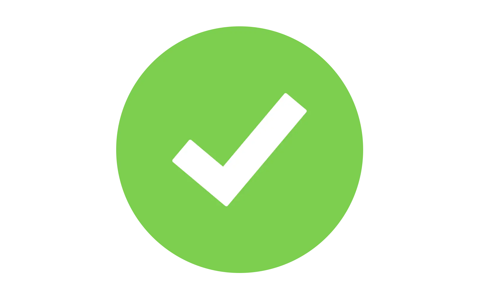 Green Checkmark Icon for Success