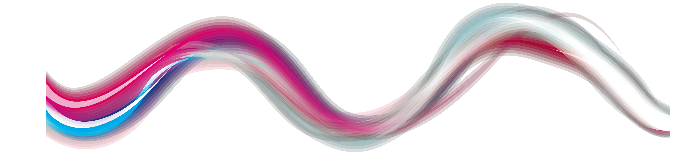 Abstract Colorful Wave Design for Graphics
