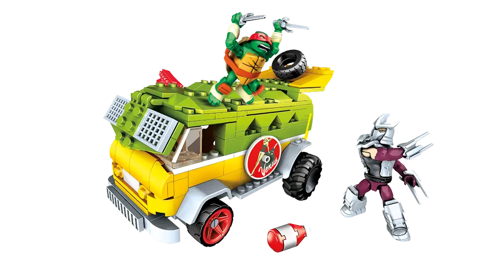 Ninja Battle Toy Van with Figures