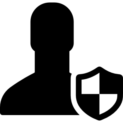User Icon with Security Shield
