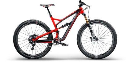 Red and Black Mountain Bike