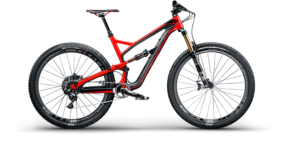 Red and Black Mountain Bike
