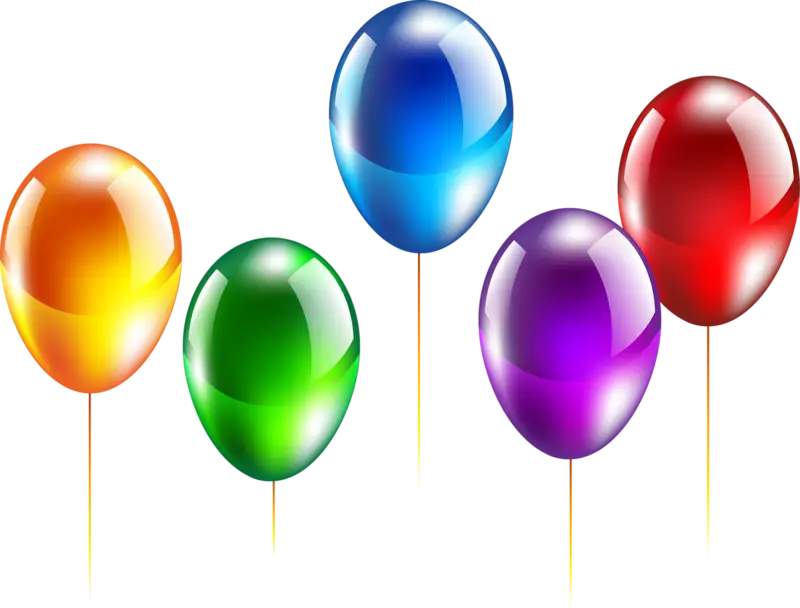 Colorful Party Balloons