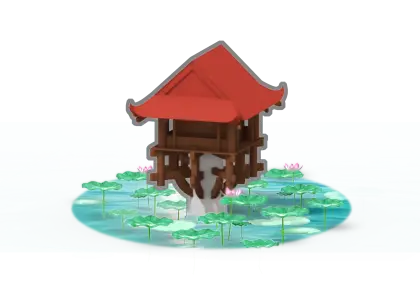 Small Cute Doodle House