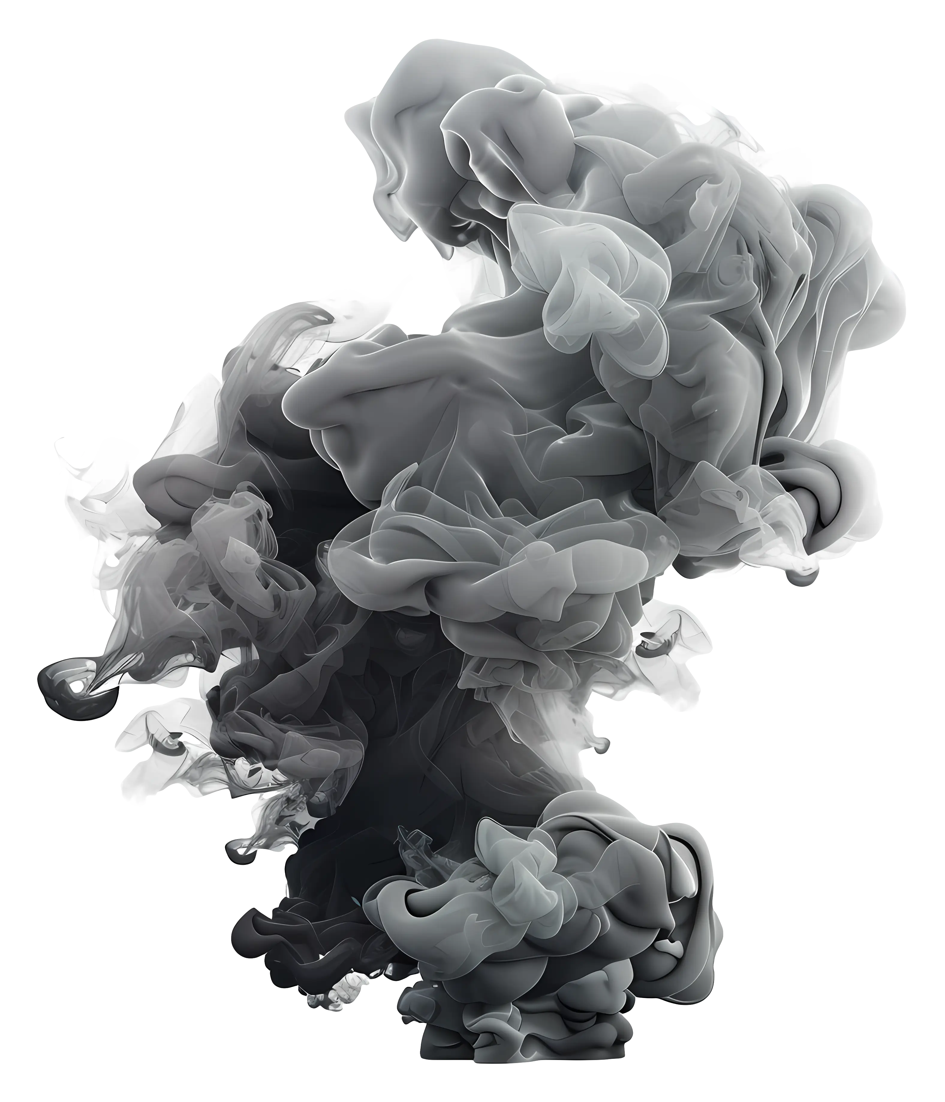 Black Smoke Swirl