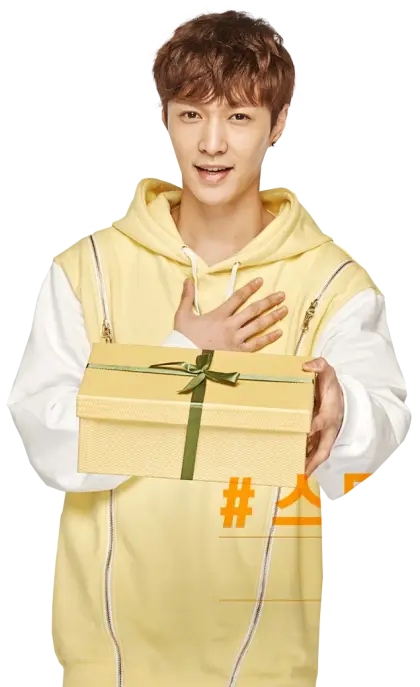 Person Holding a Gift Box