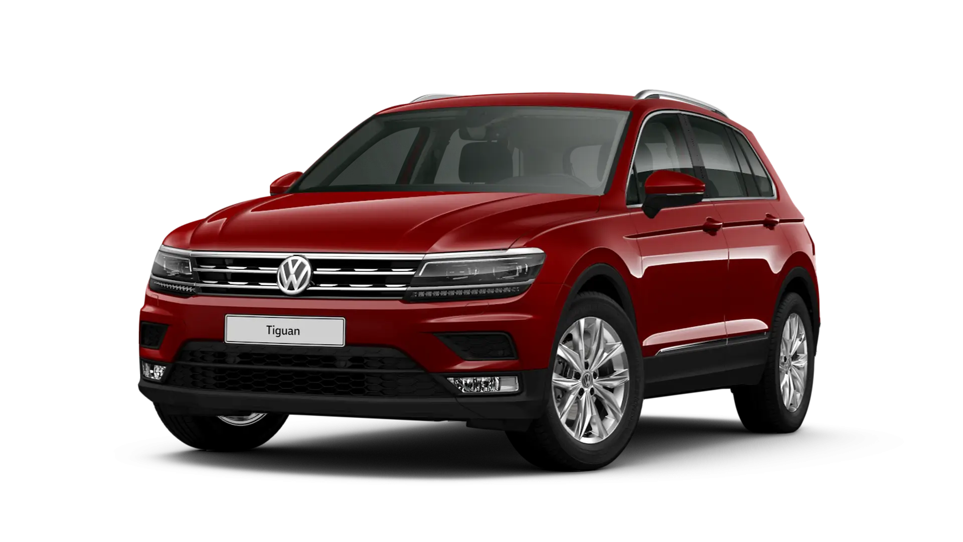 Red Volkswagen SUV for Modern Transport