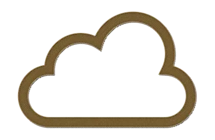 Minimalistic Cloud Icon