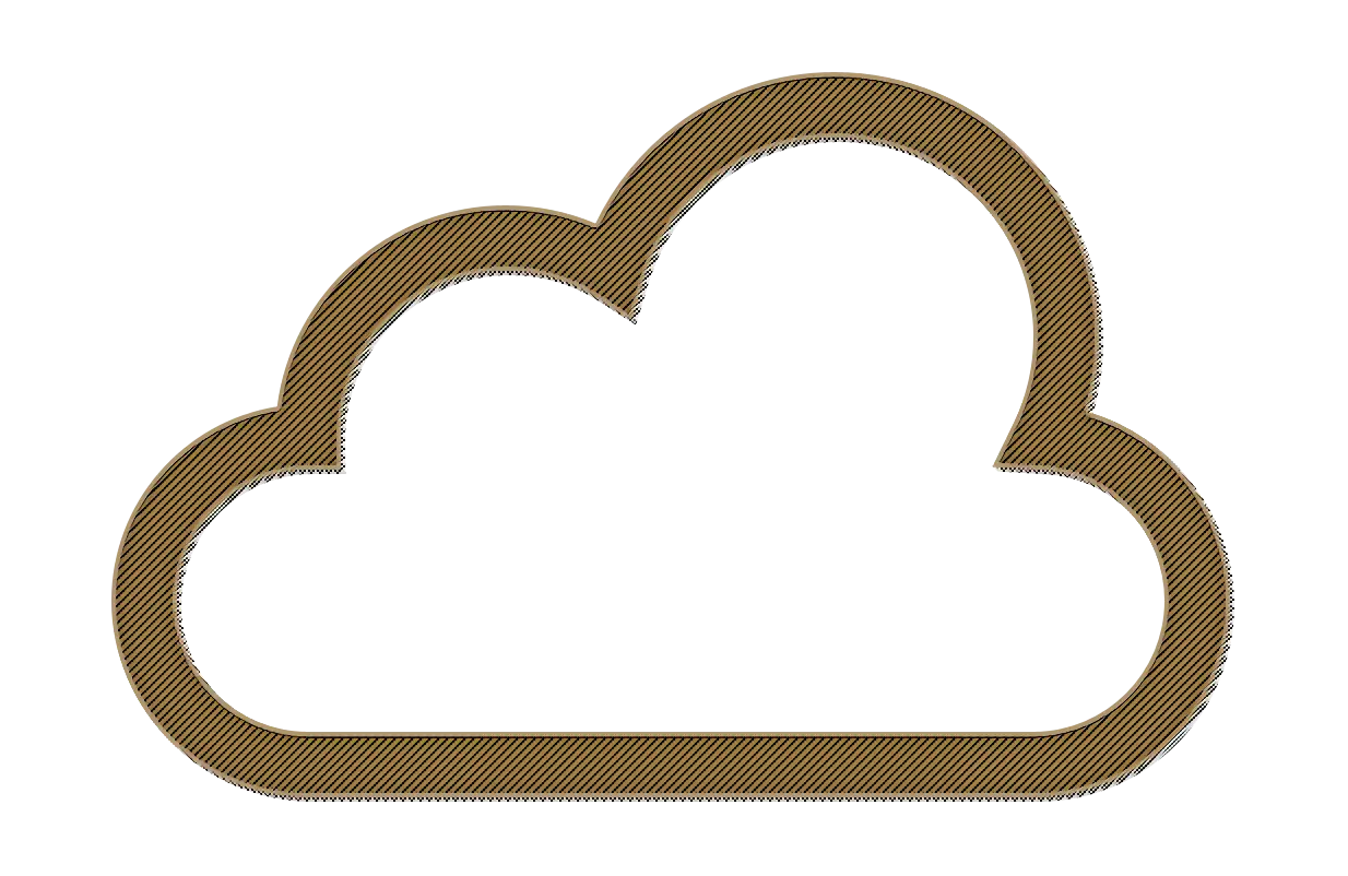 Minimalistic Cloud Icon