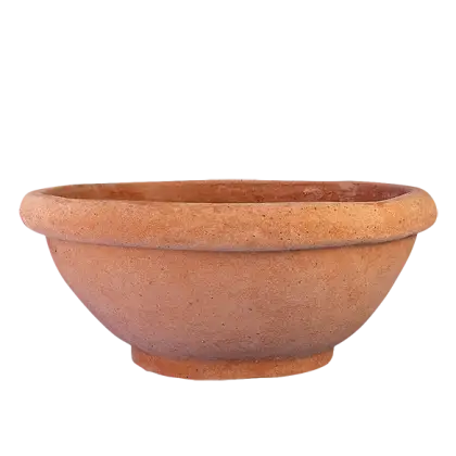 Terracotta Bowl for Decoration or Storage