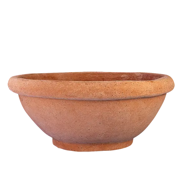 Terracotta Bowl for Decoration or Storage
