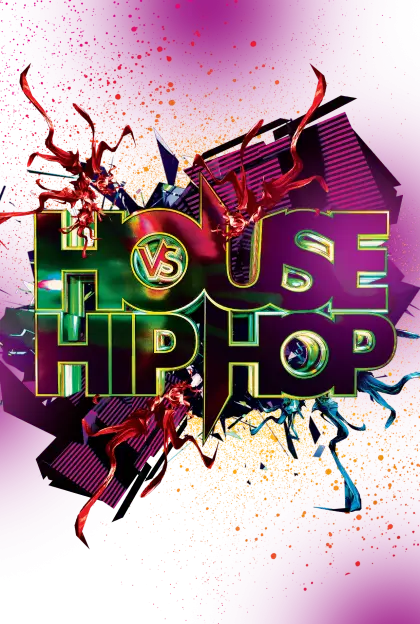 House vs Hip Hop Music Battle Poster