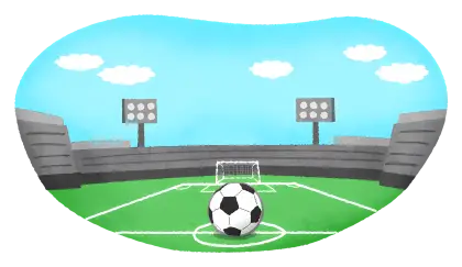 Soccer Field with Ball