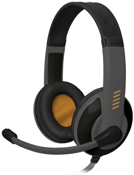 Gaming Headset with Microphone Close-Up