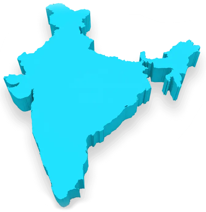 3D India Map