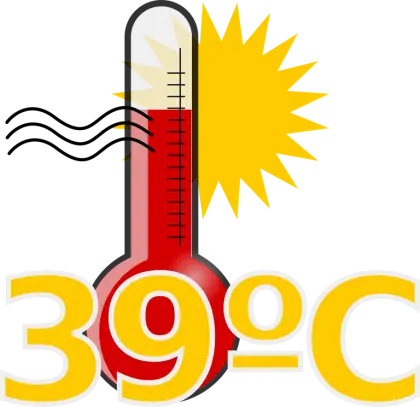 Thermometer Showing High Temperature