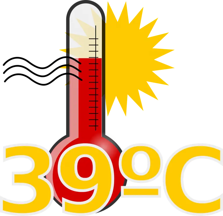 Thermometer Showing High Temperature