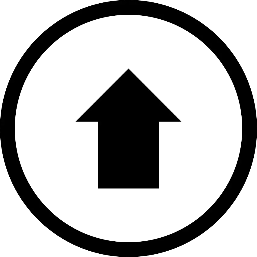 Upward Arrow Icon Illustration