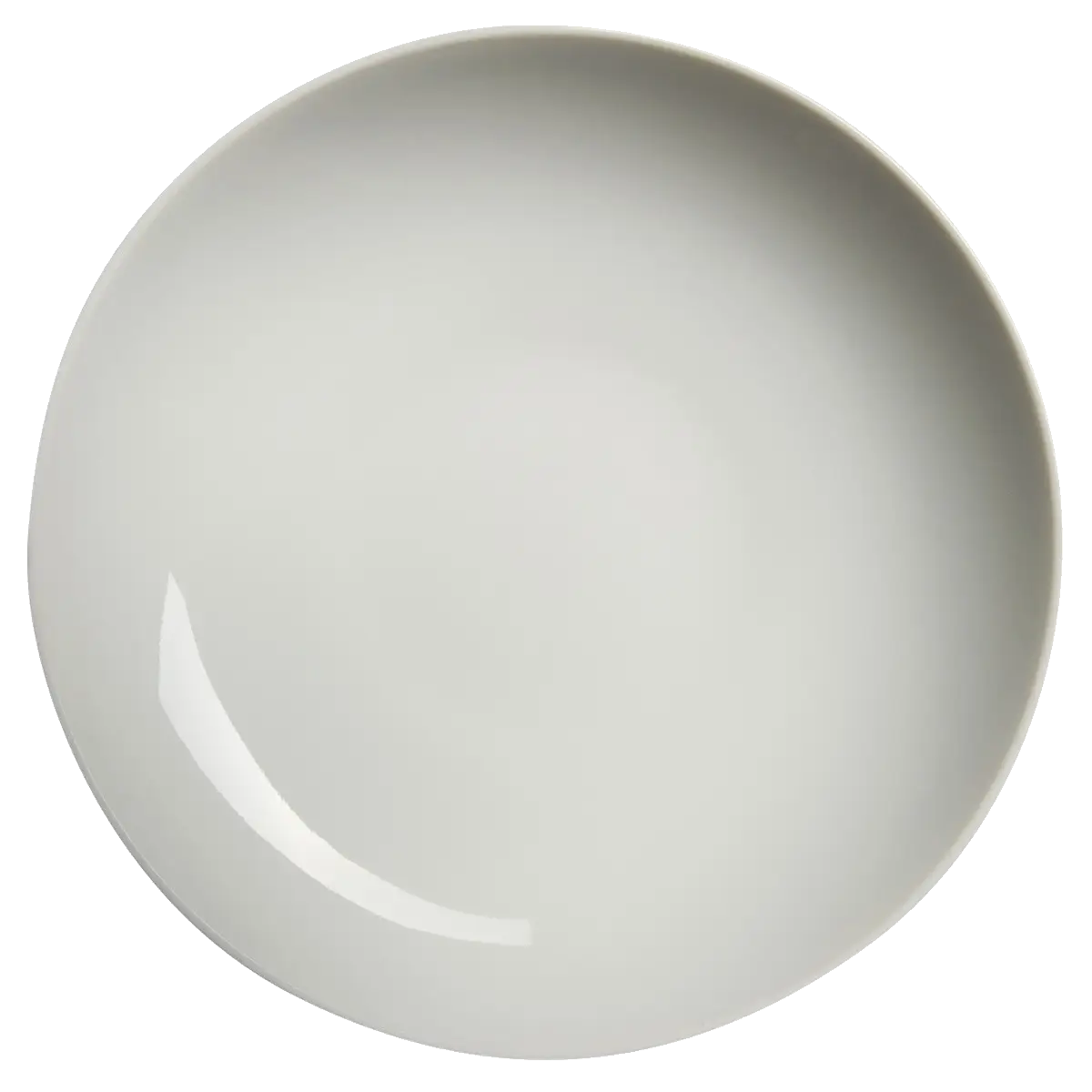 Minimalist White Ceramic Plate Design