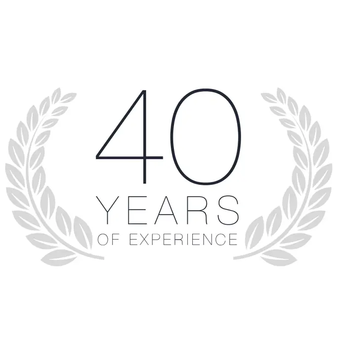 40 Years of Experience